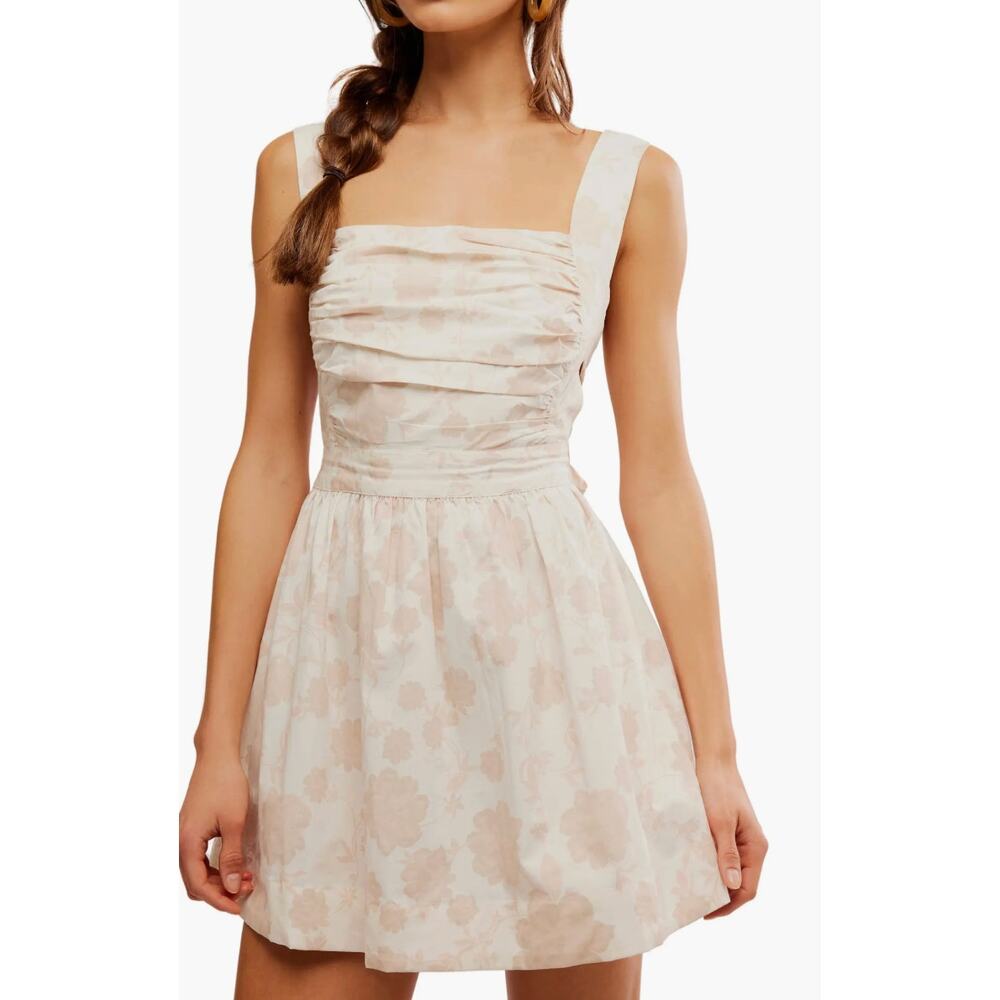NEW Free People Meet Me In Maui Sleeveless Minidress Size XL Ivory Combo Boho - Picture 4 of 4